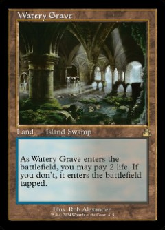 Watery Grave Ravnica Remastered Retro Frame
